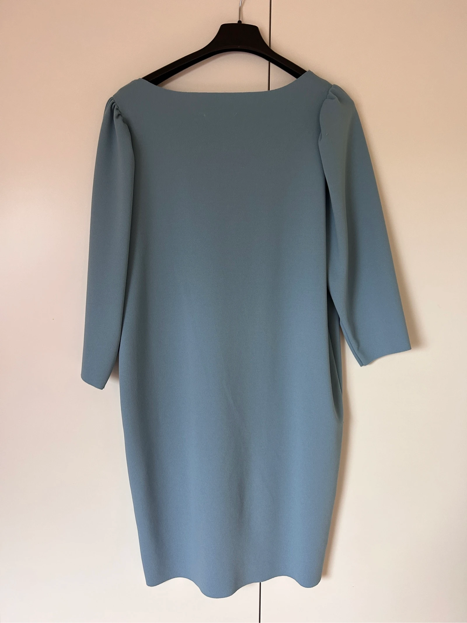 Vestido azul claro, elegante – photo 5